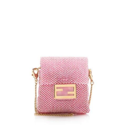 fendi baguette charm bag|Fendi mini bag charm.